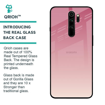 Blooming Pink Glass Case for Xiaomi Redmi Note 8 Pro