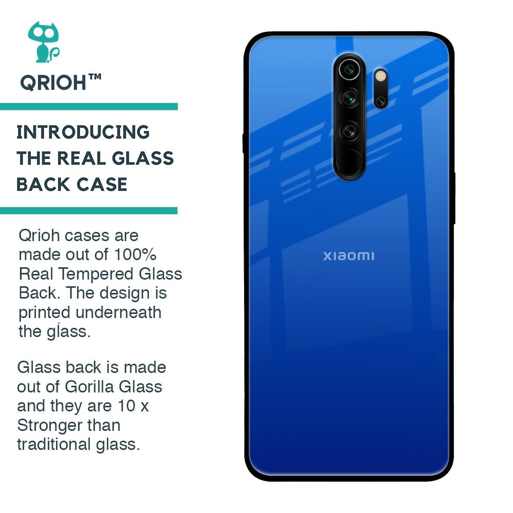 Egyptian Blue Glass Case for Xiaomi Redmi Note 8 Pro