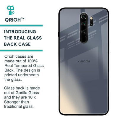 Metallic Gradient Glass Case for Xiaomi Redmi Note 8 Pro