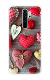 Valentine Hearts Xiaomi Redmi Note 8 Pro Back Cover