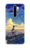 Riding Bicycle to Dreamland Xiaomi Redmi Note 8 Pro Back Cover
