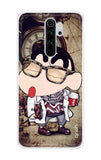 Nerdy Shinchan Xiaomi Redmi Note 8 Pro Back Cover