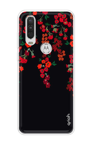 Floral Deco Motorola One Action Back Cover