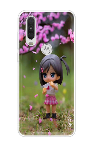 Anime Doll Motorola One Action Back Cover