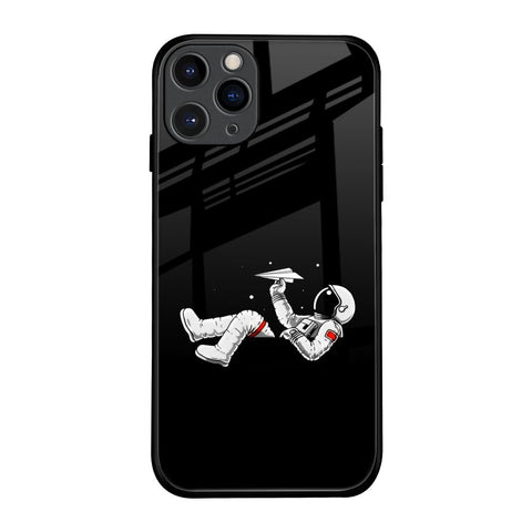 Space Traveller iPhone 11 Pro Glass Back Cover Online