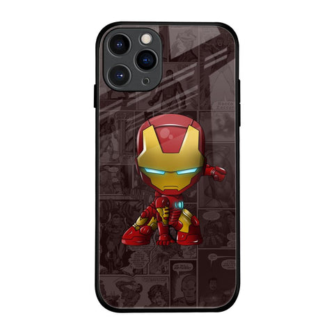 Angry Baby Super Hero iPhone 11 Pro Glass Back Cover Online