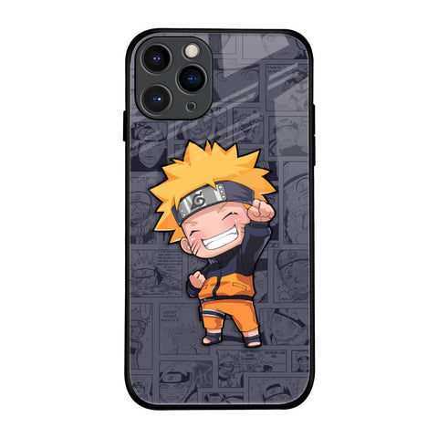 Orange Chubby iPhone 11 Pro Glass Back Cover Online