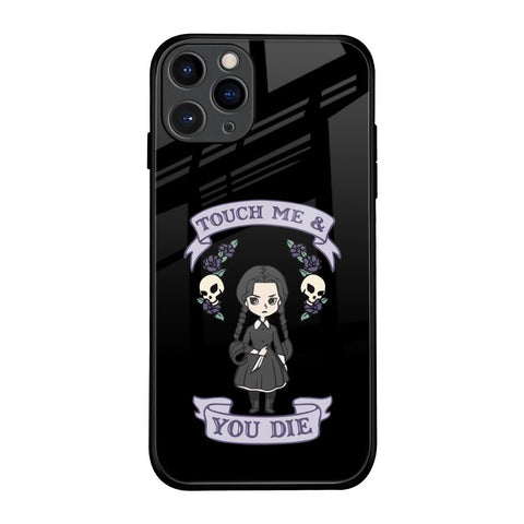 Touch Me & You Die iPhone 11 Pro Glass Back Cover Online