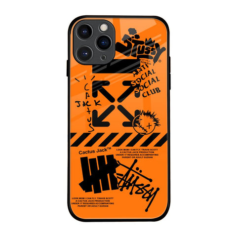 Anti Social Club iPhone 11 Pro Glass Back Cover Online