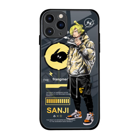Cool Sanji iPhone 11 Pro Glass Back Cover Online