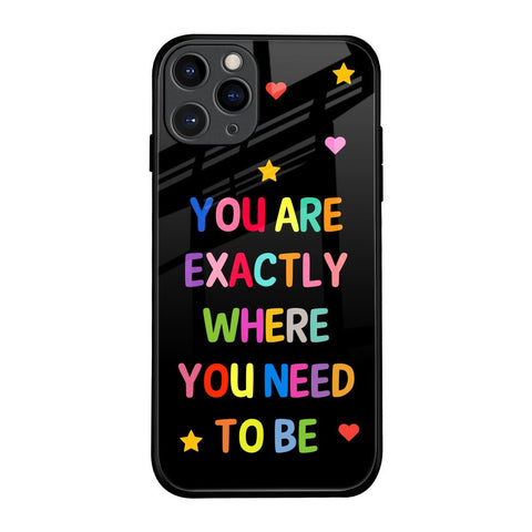 Magical Words iPhone 11 Pro Glass Back Cover Online