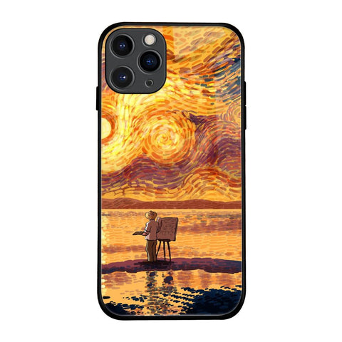 Sunset Vincent iPhone 11 Pro Glass Back Cover Online