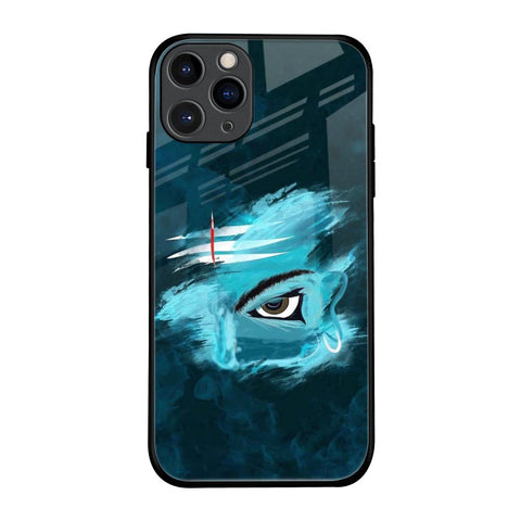 Power Of Trinetra iPhone 11 Pro Glass Back Cover Online