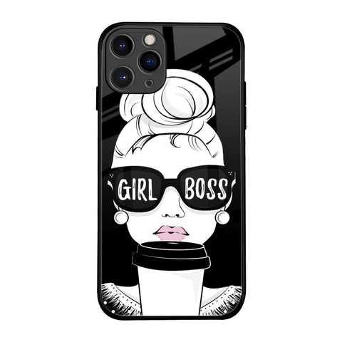 Girl Boss iPhone 11 Pro Glass Back Cover Online