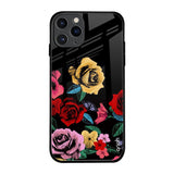 Floral Decorative iPhone 11 Pro Glass Back Cover Online