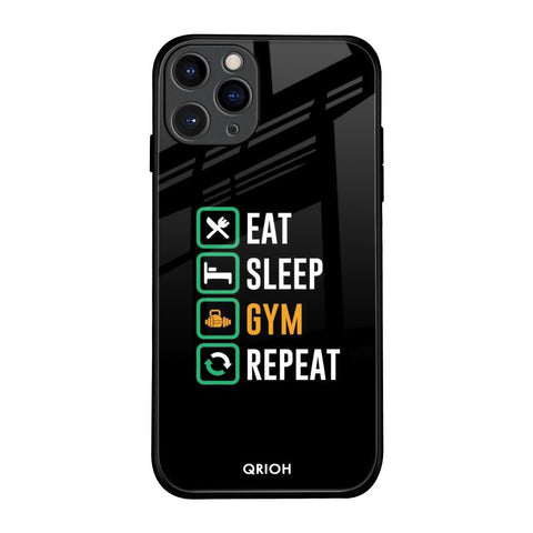 Daily Routine iPhone 11 Pro Glass Back Cover Online