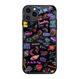 Accept The Mystery iPhone 11 Pro Glass Back Cover Online