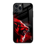 Red Angry Lion iPhone 11 Pro Glass Back Cover Online