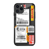 Cool Barcode Label iPhone 11 Pro Glass Back Cover Online