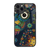 Owl Art iPhone 11 Pro Glass Back Cover Online