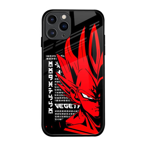 Red Vegeta iPhone 11 Pro Glass Back Cover Online