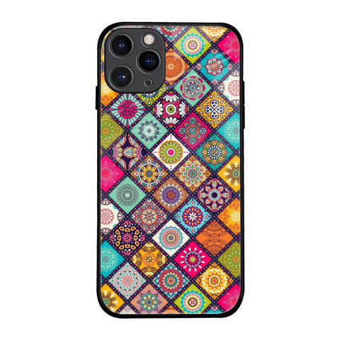 Multicolor Mandala iPhone 11 Pro Glass Back Cover Online