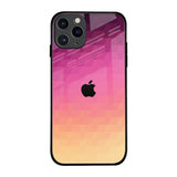 Geometric Pink Diamond iPhone 11 Pro Glass Back Cover Online