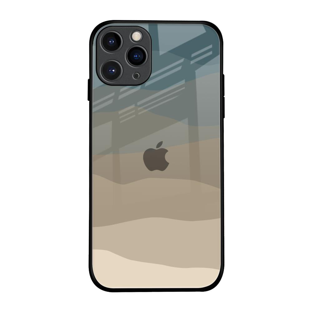 Abstract Mountain Pattern iPhone 11 Pro Glass Back Cover Online
