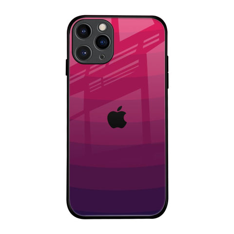 Wavy Pink Pattern iPhone 11 Pro Glass Back Cover Online
