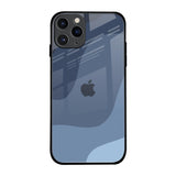 Navy Blue Ombre iPhone 11 Pro Glass Back Cover Online