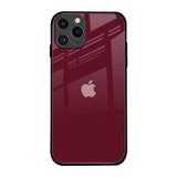 Classic Burgundy iPhone 11 Pro Glass Back Cover Online