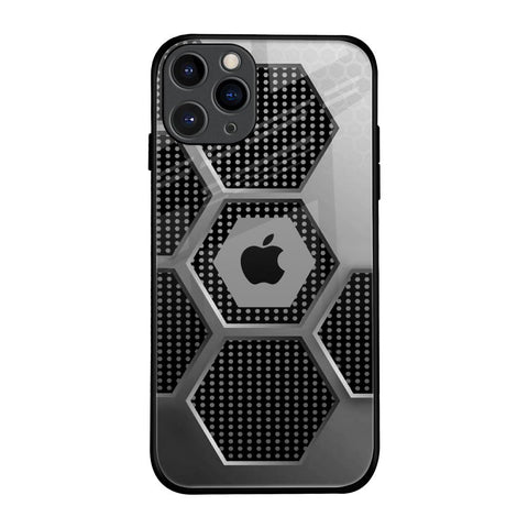 Hexagon Style iPhone 11 Pro Glass Back Cover Online