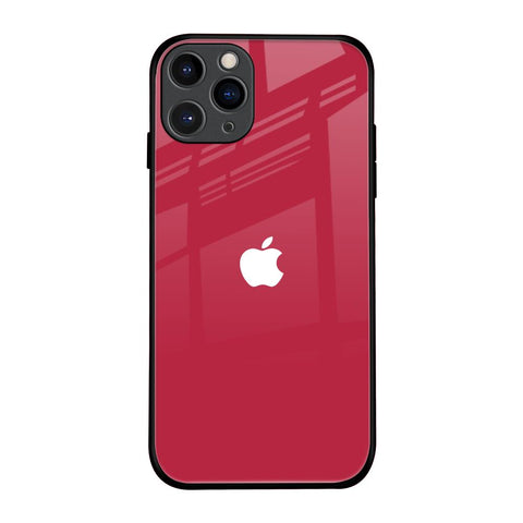 Solo Maroon iPhone 11 Pro Glass Back Cover Online