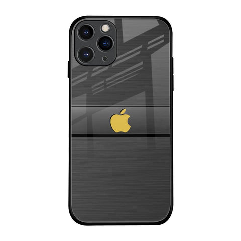 Grey Metallic Glass iPhone 11 Pro Glass Back Cover Online