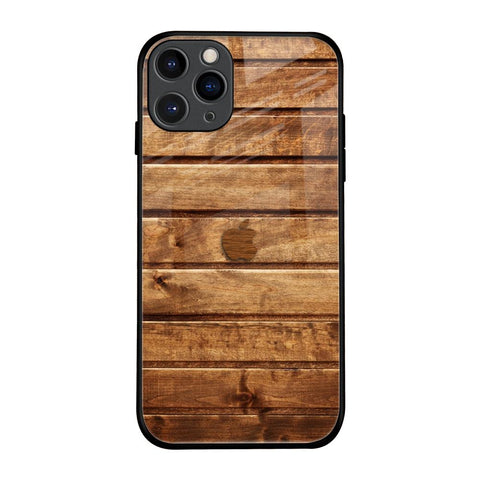 Wooden Planks iPhone 11 Pro Glass Back Cover Online