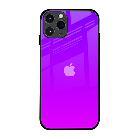 Purple Pink iPhone 11 Pro Glass Back Cover Online