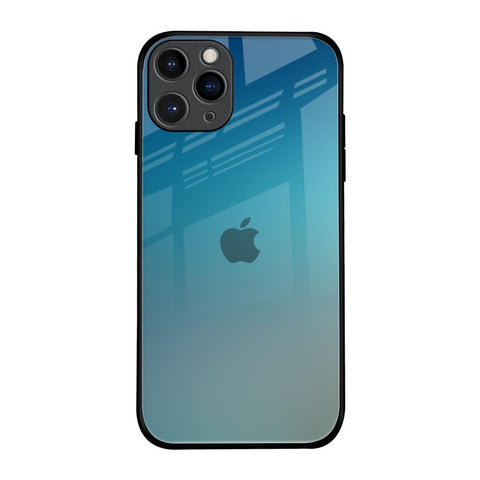 Sea Theme Gradient iPhone 11 Pro Glass Back Cover Online