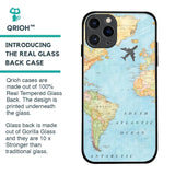 Travel Map Glass Case for iPhone 11 Pro