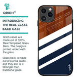 Bold Stripes Glass Case for iPhone 11 Pro