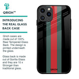 Vertical Stripes Glass Case for iPhone 11 Pro