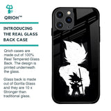 Monochrome Goku Glass Case for iPhone 11 Pro