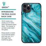 Ocean Marble Glass Case for iPhone 11 Pro
