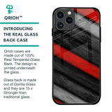 Soft Wooden Texture Glass Case for iPhone 11 Pro