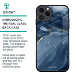 Deep Ocean Marble Glass Case for iPhone 11 Pro