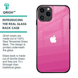 Pink Ribbon Caddy Glass Case for iPhone 11 Pro