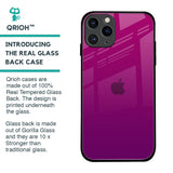 Magenta Gradient Glass Case For iPhone 11 Pro