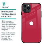 Solo Maroon Glass case for iPhone 11 Pro