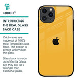 Fluorescent Yellow Glass case for iPhone 11 Pro