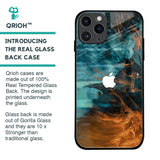 Golden Splash Glass Case for iPhone 11 Pro