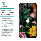 Flowers & Butterfly Glass Case for iPhone 11 Pro